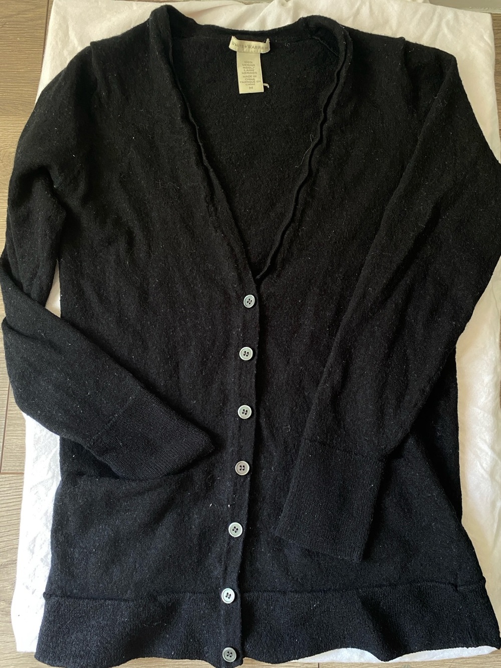 Minimalist Wool Cardigan